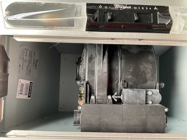 Whirlpool akr650ix afzuigkap - afbeelding 3 van  4
