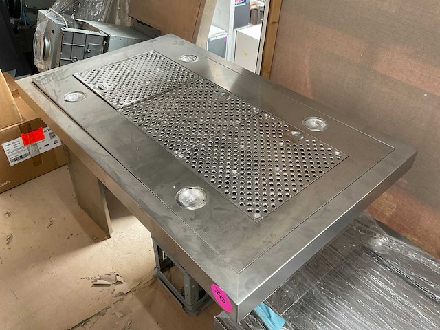 Whirlpool akr810ix eiland afzuigkap 100x60cm - afbeelding 1 van  6