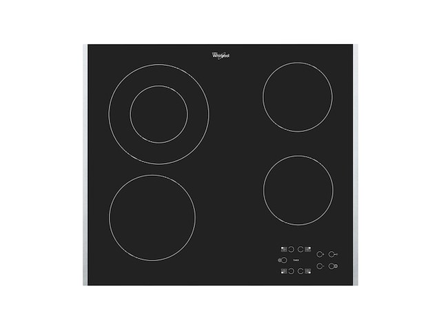 Whirlpool akt 8130 ba keramisch kookplaat zwart - afbeelding 1 van  5