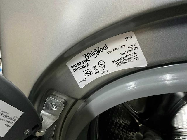 Whirlpool awg 812 s/pro wasmachine - afbeelding 5 van  7