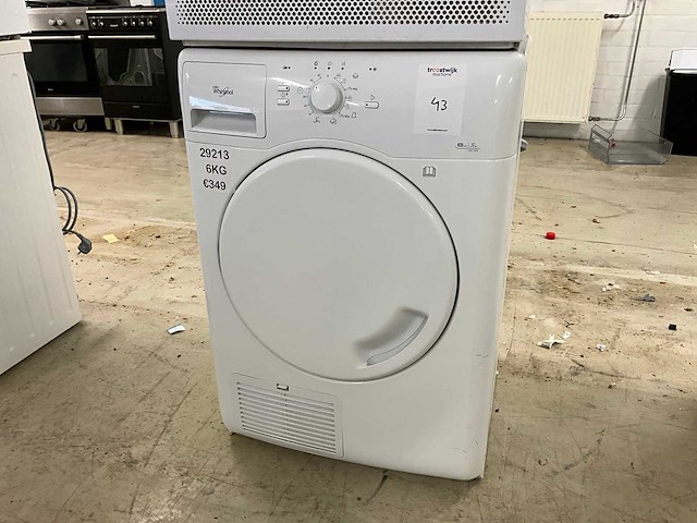 Whirlpool awz 7456 6kg condensdroger - afbeelding 1 van  4