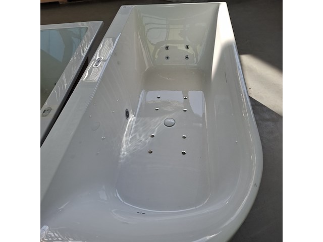 Whirlpool back to the wall, glans wit - afbeelding 6 van  9