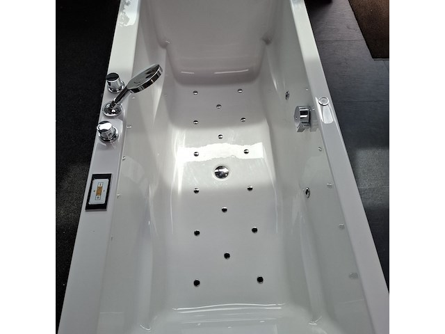 Whirlpool, cleopatra, wellpool lounge, glans wit - afbeelding 9 van  13
