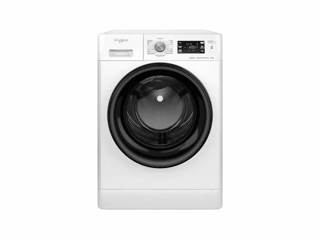 Whirlpool ffb 8489e bv be freshcare wasmachine voorlader 8 kg - afbeelding 1 van  9