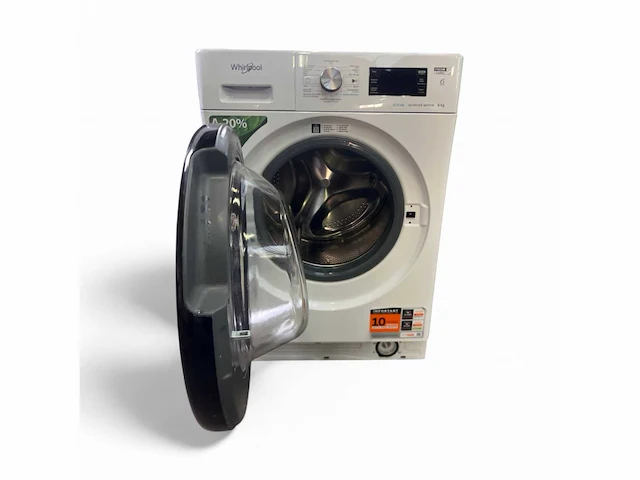 Whirlpool ffb 8489e bv be freshcare wasmachine voorlader 8 kg - afbeelding 3 van  9