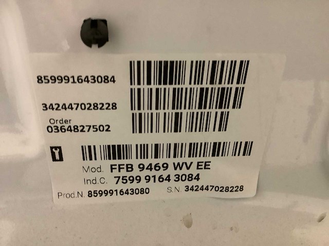 Whirlpool ffb 9469 wv ee wasmachine - afbeelding 7 van  8