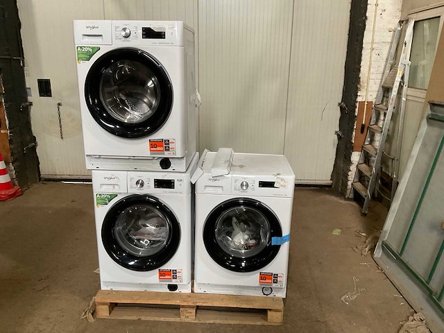 Whirlpool ffb8489ebv & ffs8469bv wasmachine (3x) - afbeelding 2 van  7