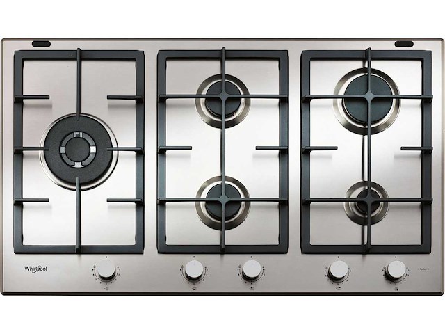 Whirlpool gma9522ix 5-pits gaskookplaat - afbeelding 1 van  2