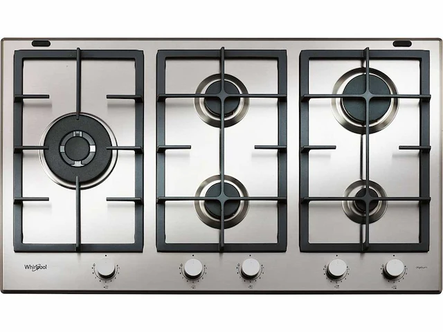 Whirlpool gma9522ix 5-pits gaskookplaat - afbeelding 1 van  2