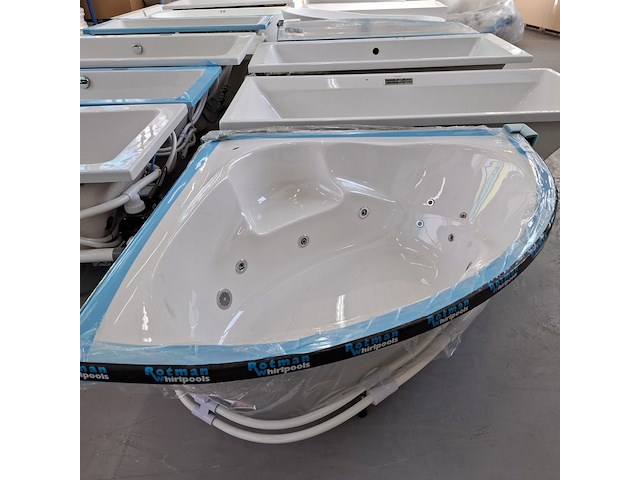 Whirlpool hoekbad, wit - afbeelding 6 van  11