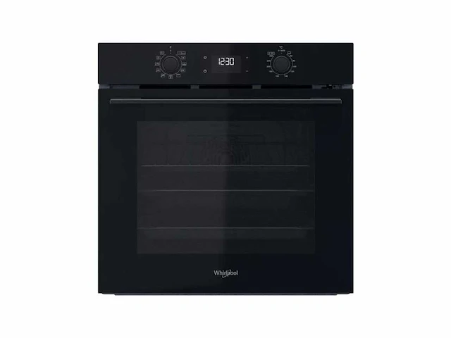 Whirlpool inbouwoven omk58ru0b 71 liter pyrolyse zwart energielabel a+ - afbeelding 1 van  2