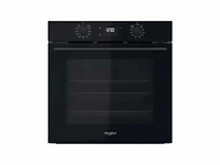 Whirlpool inbouwoven omk58ru0b 71 liter pyrolyse zwart energielabel a+