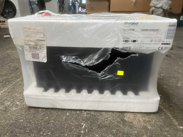Whirlpool mbna900b inbouwmagnetron – solo, 22 liter, 750 w - afbeelding 2 van  2