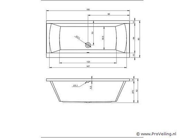 Whirlpool munich - 52x80x180cm - afbeelding 2 van  2