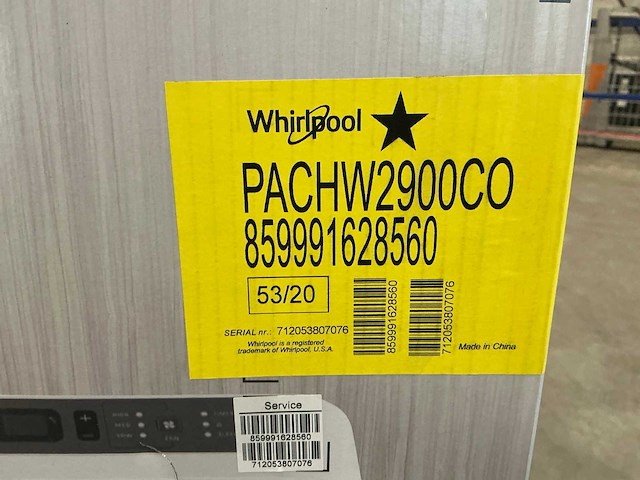 Whirlpool pachw2900co mobiele airco - afbeelding 3 van  3