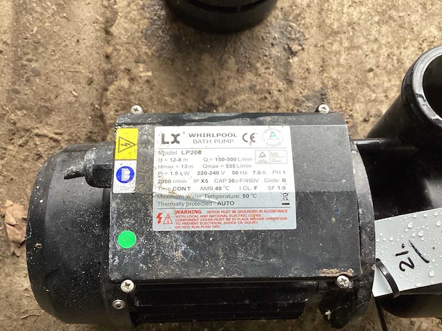 Whirlpool pomp (5x) - afbeelding 7 van  8
