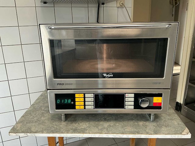 Whirlpool pro 2860 professionele magnetron – 1800w - afbeelding 6 van  8