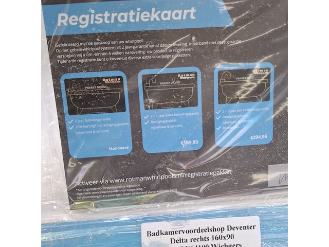 Whirlpool sanindusa, delta rechts, glans wit - afbeelding 11 van  12