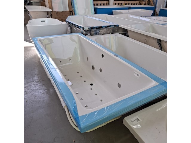 Whirlpool sanindusa, plan, glans wit - afbeelding 1 van  9