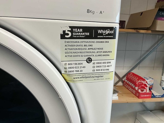 Whirlpool wasmachine - afbeelding 4 van  5