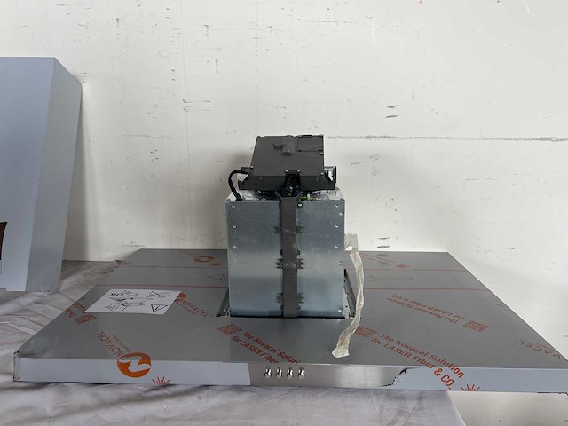 Whirlpool wib93lmx - afzuigkap - eilandschouw - rvs - afbeelding 1 van  4