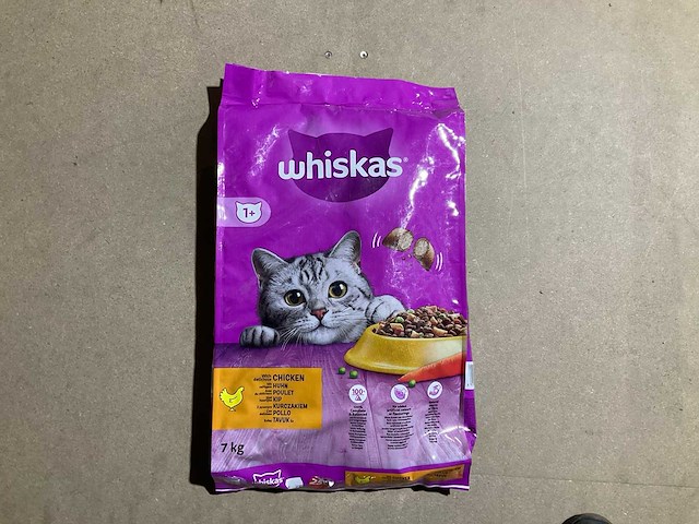 Whiskas chicken 7 kg - afbeelding 1 van  1