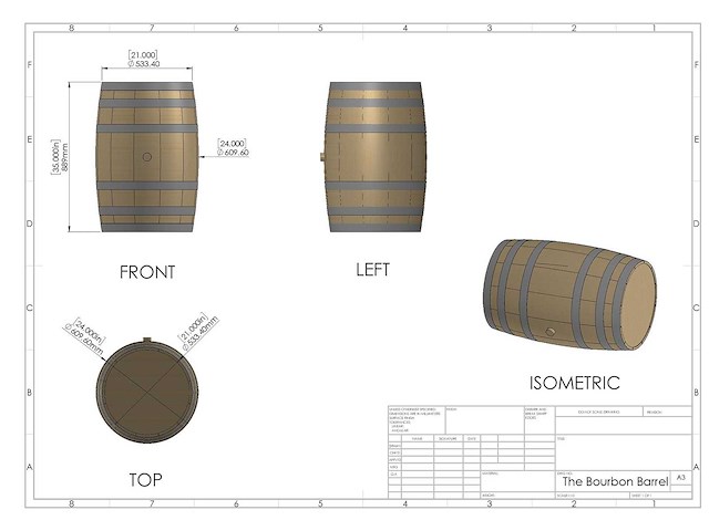 Whiskey/bourbon vaten (100x) - afbeelding 8 van  8