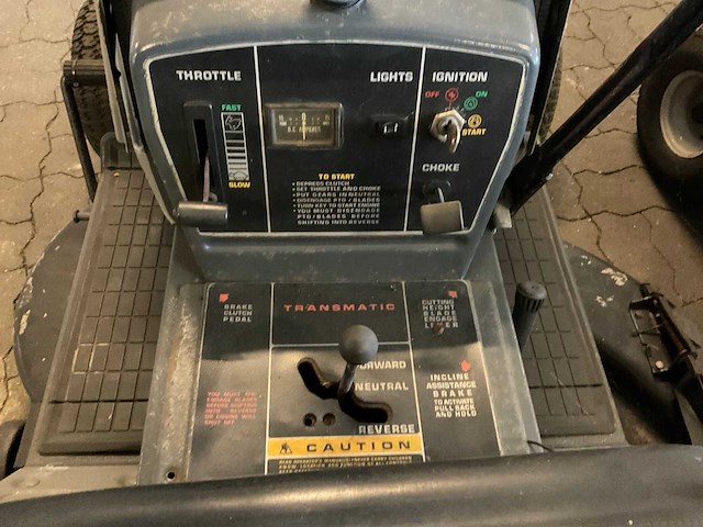 White lt-12 zitmaaier - afbeelding 5 van  7