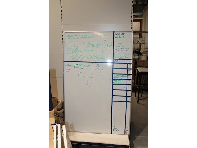 Whiteboard 150 x 100 cm - afbeelding 2 van  2