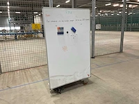 Whiteboard aan rolcontainer - afbeelding 1 van  2