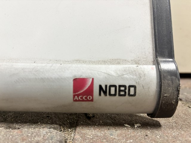 Whiteboard, acco, nobo, wit - afbeelding 2 van  5