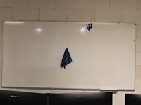 Whiteboard. afmeting 240 x 120 cm. - afbeelding 2 van  2