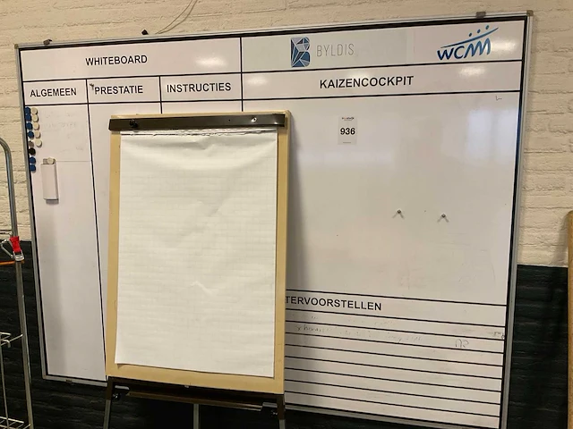 Whiteboard en flip-over - afbeelding 2 van  5
