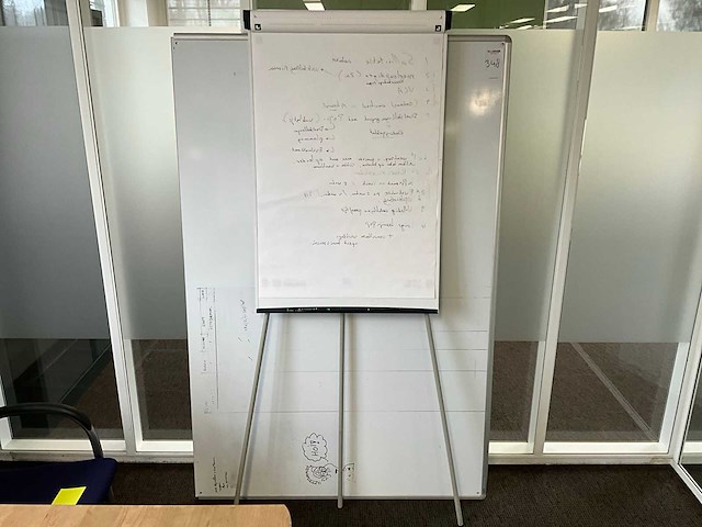 Whiteboard en flipover - afbeelding 2 van  2
