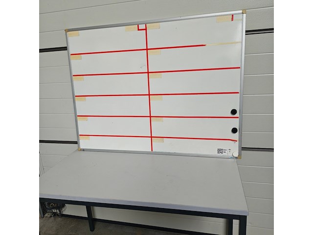 Whiteboard, lega, provis - afbeelding 1 van  1