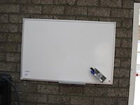 Whiteboard nobo met afmeting 90 x 60 cm. - afbeelding 1 van  2