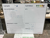 Whiteboard "performance" - afbeelding 1 van  1