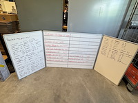 Whiteboard, uitklapbaar - afbeelding 2 van  2