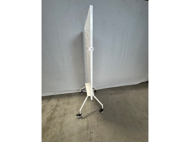 Whiteboard/prikbord ikea, elloven, wit, verrijdbaar - afbeelding 3 van  4