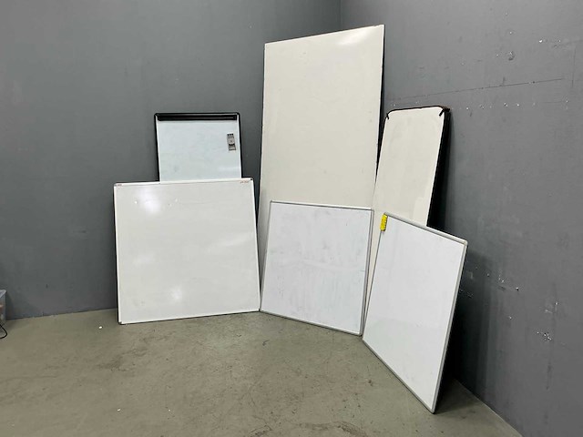 Whiteboards (6x) - afbeelding 1 van  10