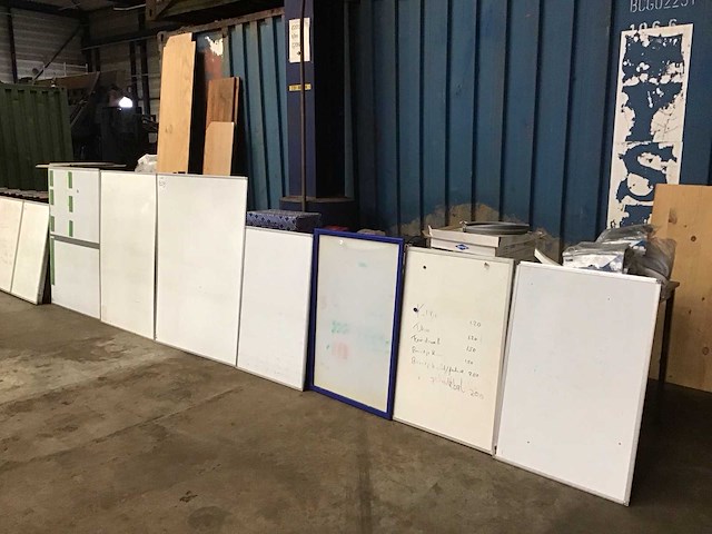 Whiteboards (8x) - afbeelding 1 van  4