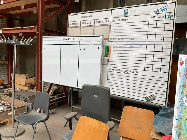 Whiteboards en stoelen - afbeelding 1 van  5