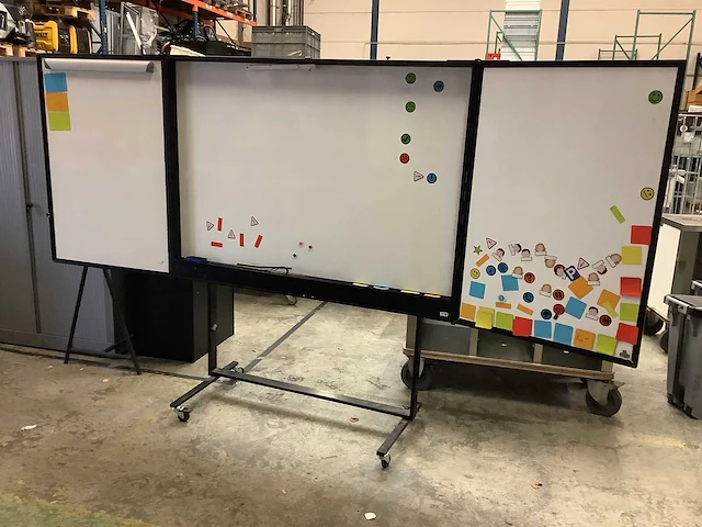 Whiteboards van smit - schoolbord - whiteboard and flipover - afbeelding 1 van  9