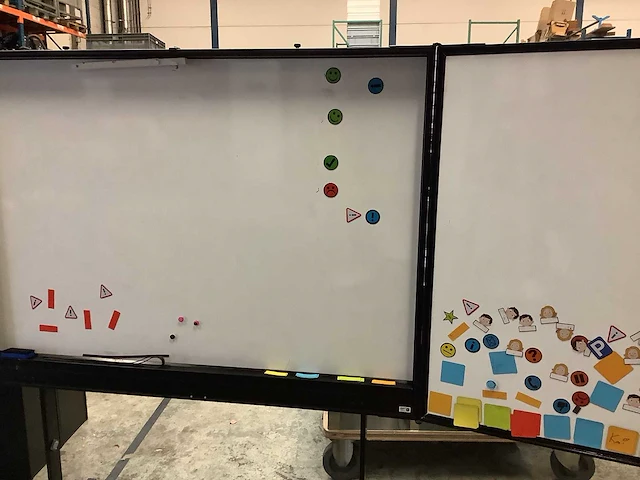 Whiteboards van smit - schoolbord - whiteboard and flipover - afbeelding 3 van  9
