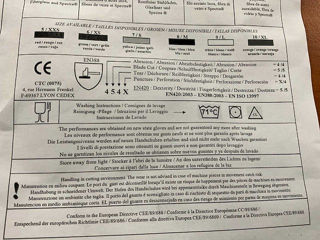 Whizard defender13 partij veiligheidshandschoenen - afbeelding 5 van  6