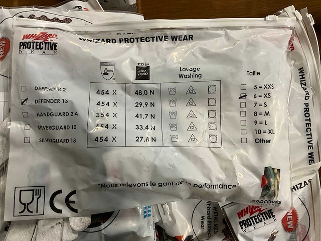Whizard defender13 partij veiligheidshandschoenen - afbeelding 6 van  6
