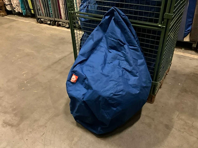 Whoober zitzak outdoor (blauw) (4x) - afbeelding 1 van  4