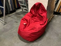 Whoober zitzak outdoor (rood) (5x)