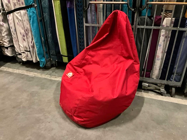 Whoober zitzak outdoor (rood) (5x) - afbeelding 1 van  3