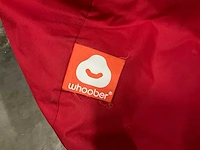 Whoober zitzak outdoor (rood) (5x) - afbeelding 3 van  3